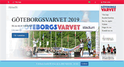 Desktop Screenshot of goteborgsvarvet.com